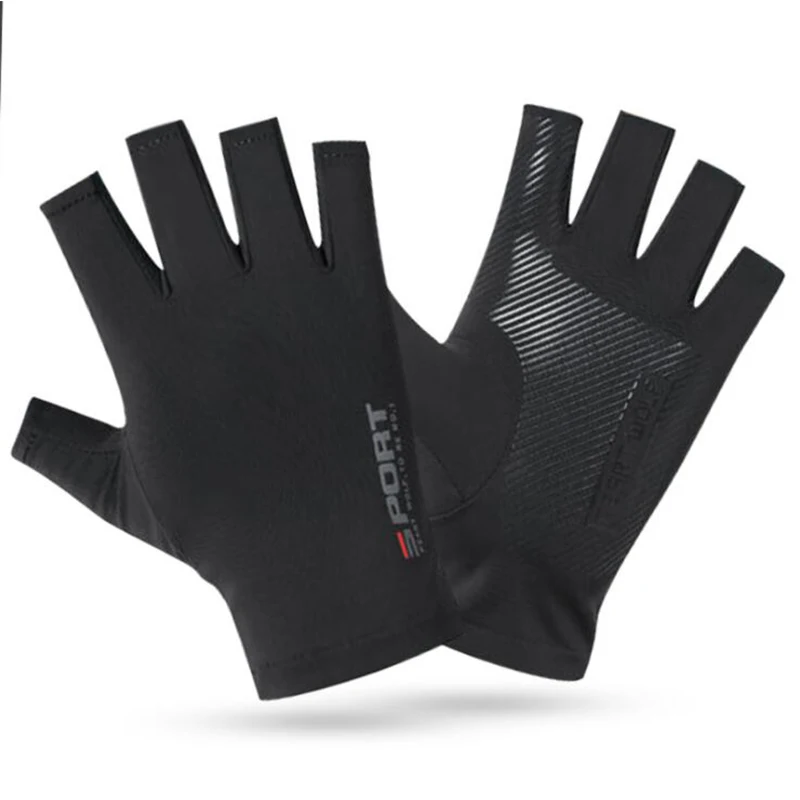 Mountain Biking Gloves Mens - Gants de cyclisme demi-doigt pour homme,