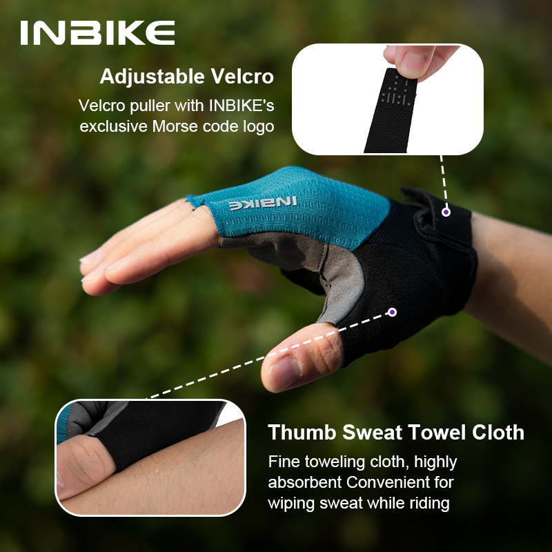 Gants de vélo d'été INBIKE, de - Mountain Biking Gloves Mens avis et prix
