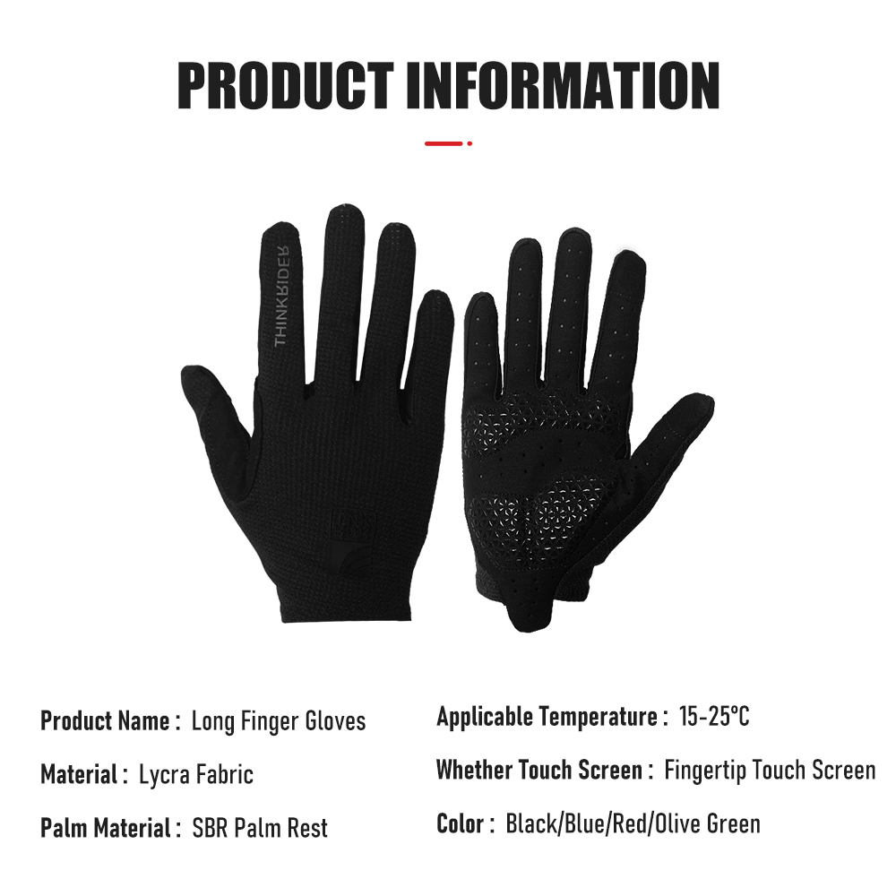 ThinkRider gants de cyclisme l - Mountain Biking Gloves Mens avis et prix