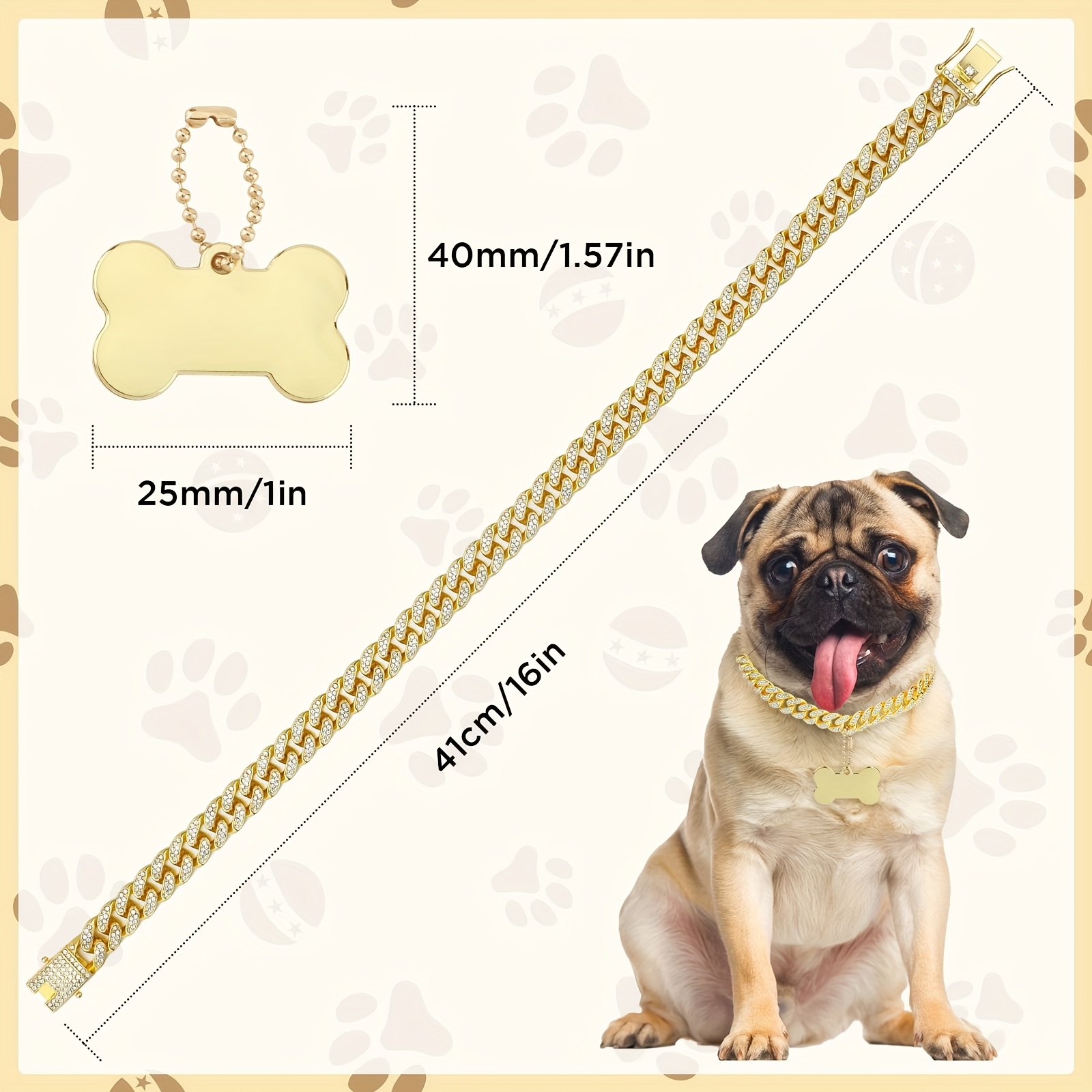 Collier de chaîne de chien per - Chain Quick Link avis et prix