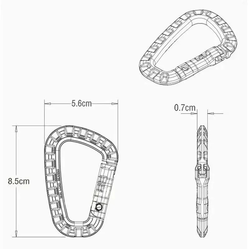 Ensemble de mousquetons tactiq - Chain Quick Link avis et prix