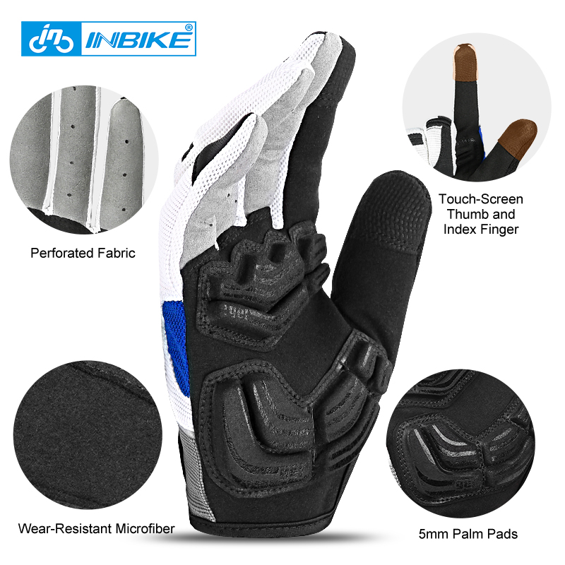 INBIKE gants de vélo Gel doigt - Mountain Biking Gloves Mens avis et prix